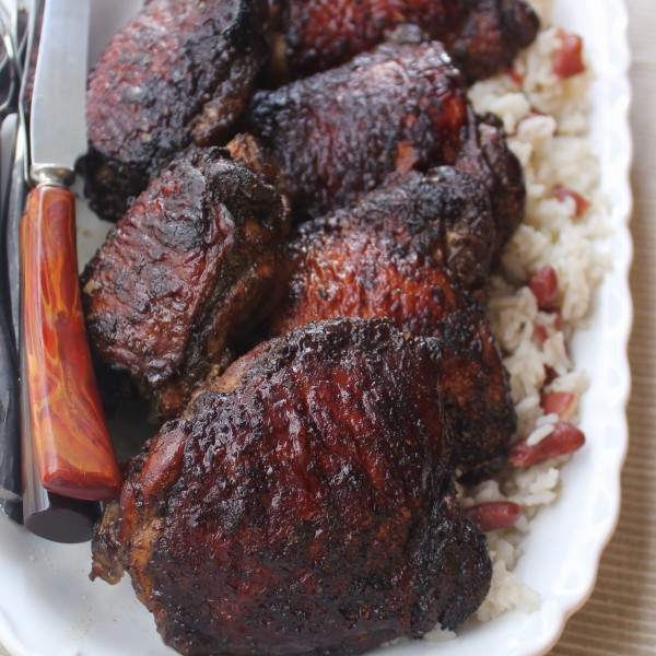 Jamaican shop barbecue chicken